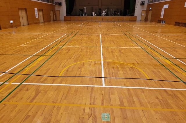ワックス剝離完了