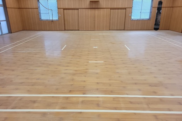 ペーパー掛け完了